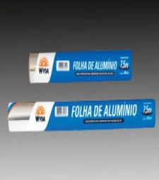 Imagem de capa de Papel Aluminio Wyda 45cmx7,5m