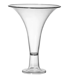 Imagem de capa de Taca Decorativa Cristal Tres Triangulos