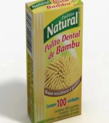 Imagem de capa de Palito Dente Bambu Caixinha C100 Natural